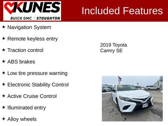 used 2019 Toyota Camry car, priced at $18,477