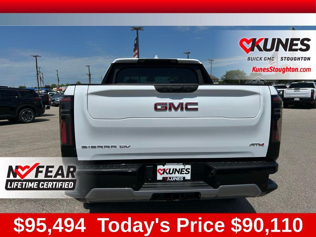 new 2026 GMC Sierra EV car, priced at $90,110