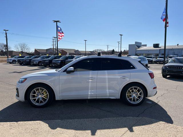 used 2021 Audi Q5 car, priced at $24,500