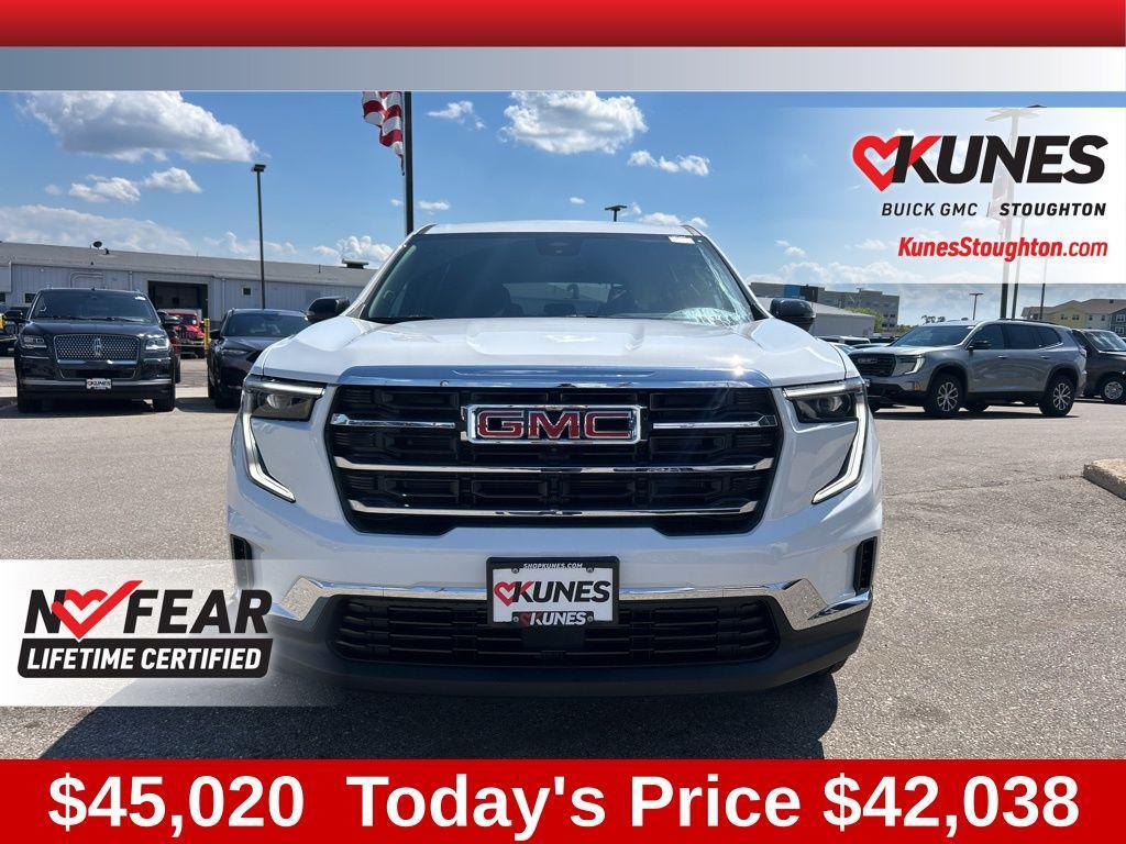 new 2025 GMC Acadia car, priced at $42,038