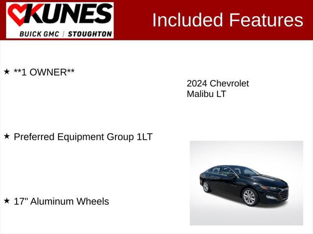 used 2024 Chevrolet Malibu car, priced at $19,777