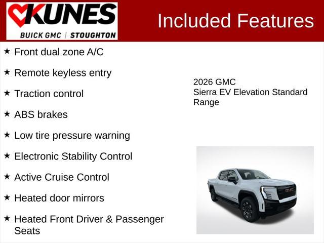 new 2026 GMC Sierra EV car, priced at $61,894