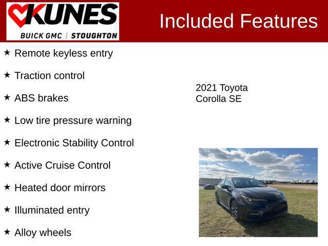 used 2021 Toyota Corolla car, priced at $19,477