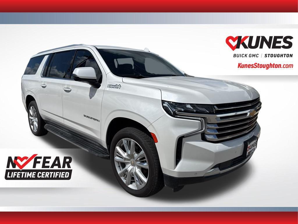 used 2021 Chevrolet Suburban car, priced at $45,777