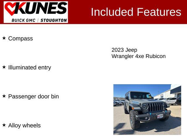 used 2023 Jeep Wrangler 4xe car, priced at $35,977