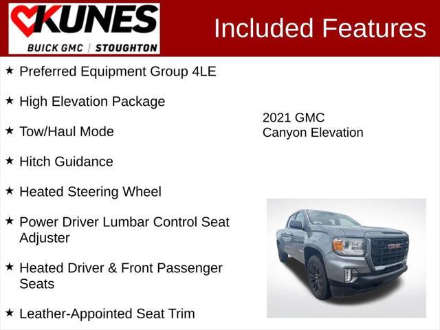 used 2021 GMC Canyon car, priced at $27,977