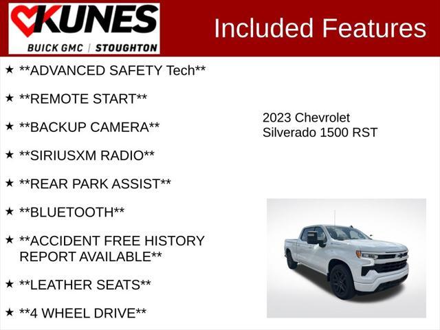 used 2023 Chevrolet Silverado 1500 car, priced at $42,977