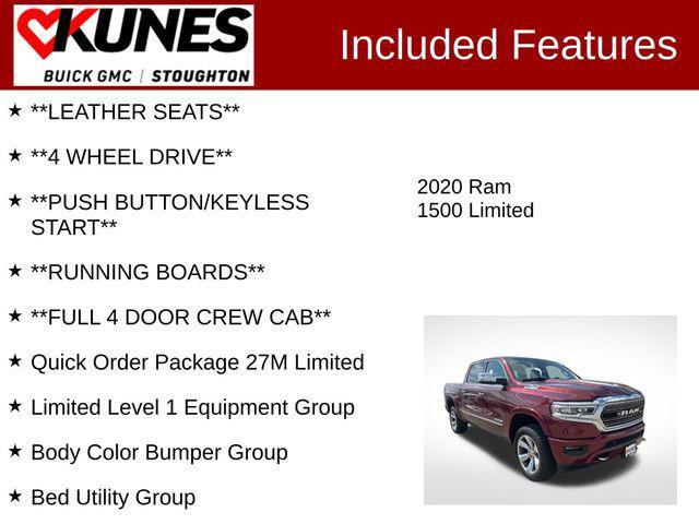 used 2020 Ram 1500 car, priced at $38,977