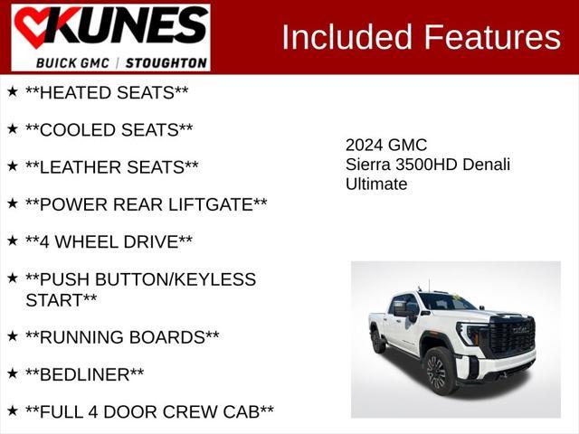 used 2024 GMC Sierra 3500 car, priced at $78,977
