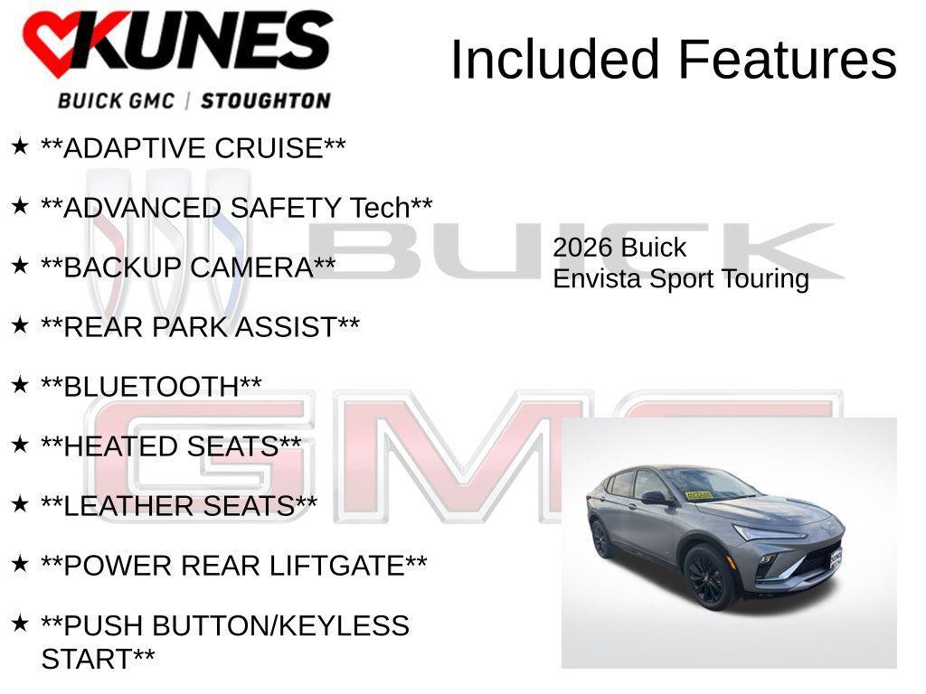 new 2026 Buick Envista car, priced at $29,825