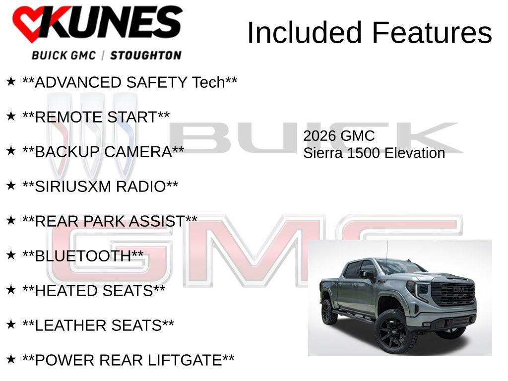 new 2026 GMC Sierra 1500 car, priced at $73,705