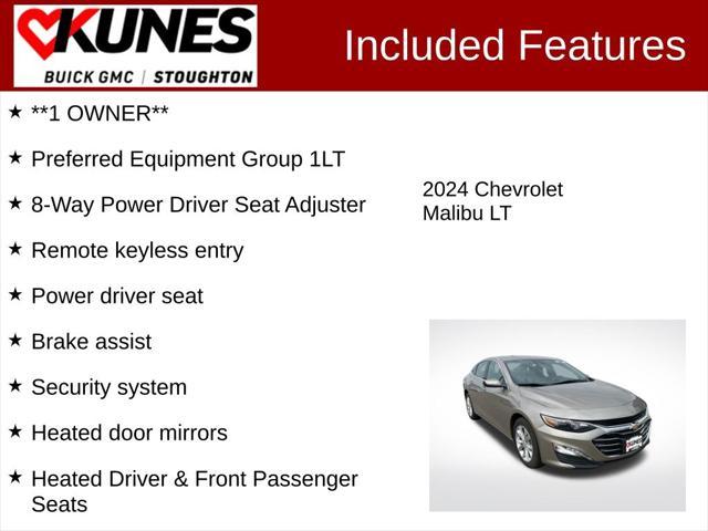 used 2024 Chevrolet Malibu car, priced at $19,977
