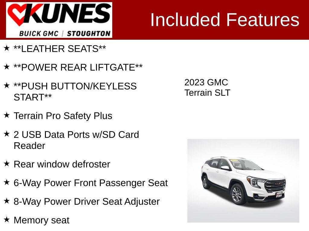 used 2023 GMC Terrain car, priced at $20,477