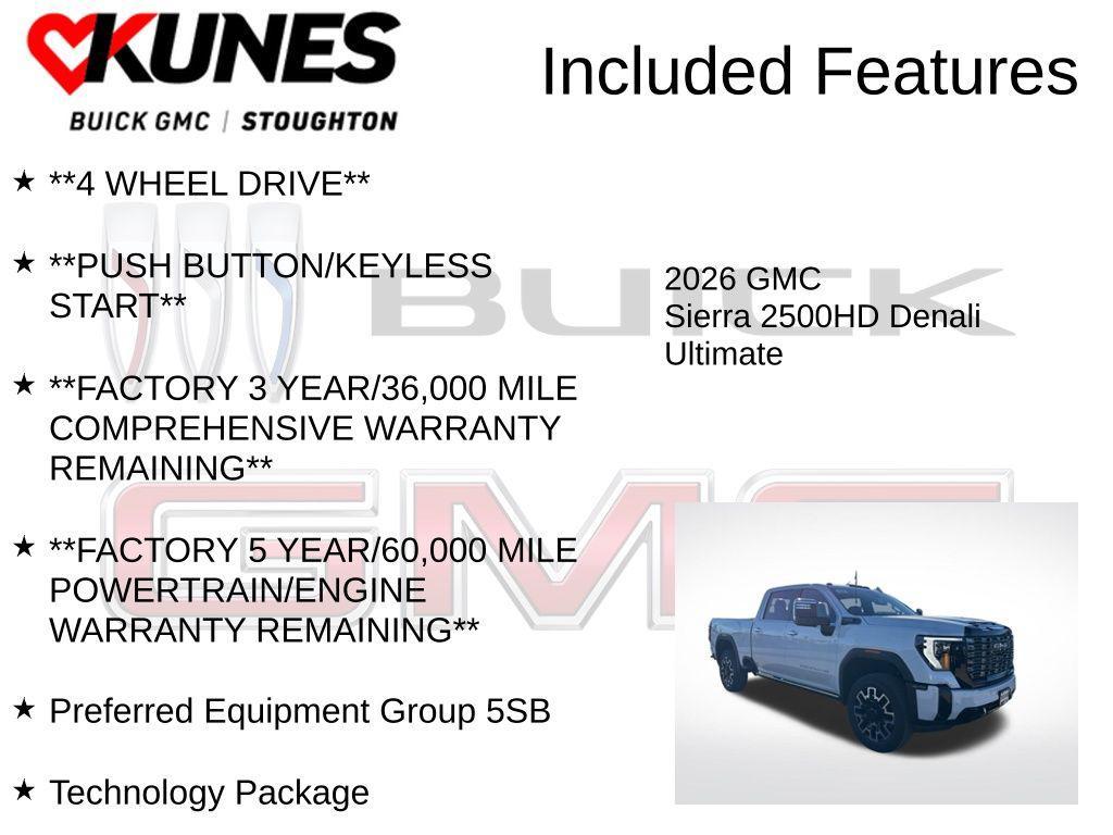 new 2026 GMC Sierra 2500 car, priced at $101,235