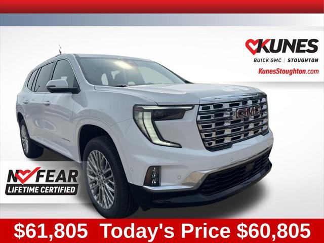 new 2025 GMC Acadia car, priced at $60,805