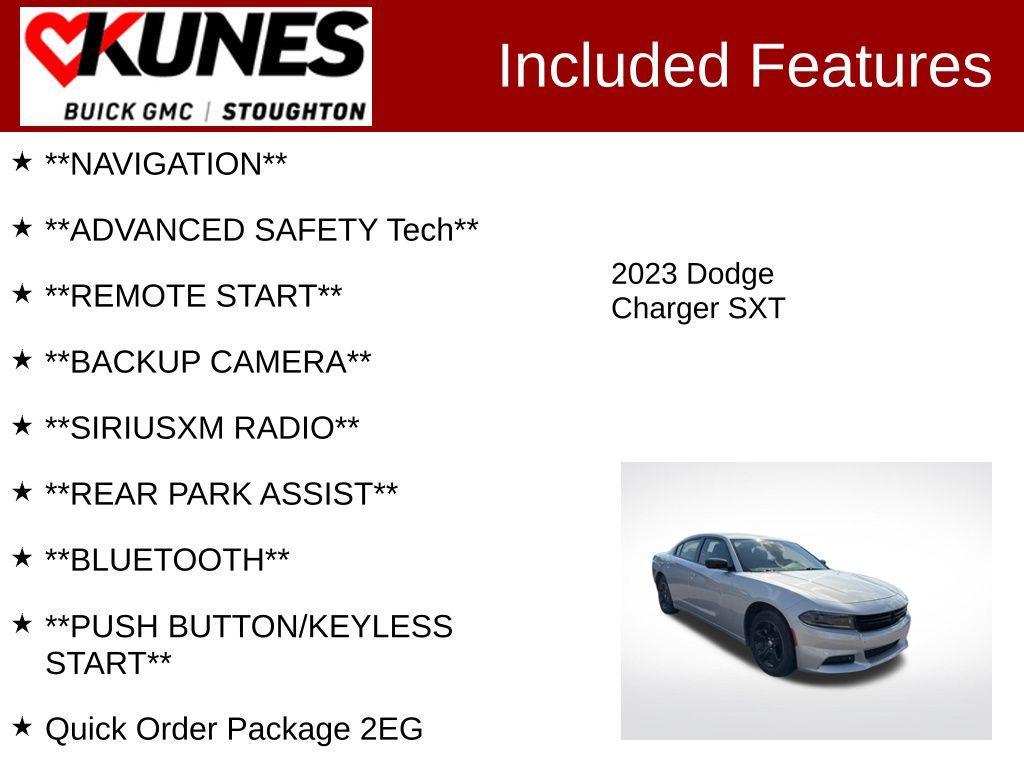 used 2023 Dodge Charger car, priced at $19,577