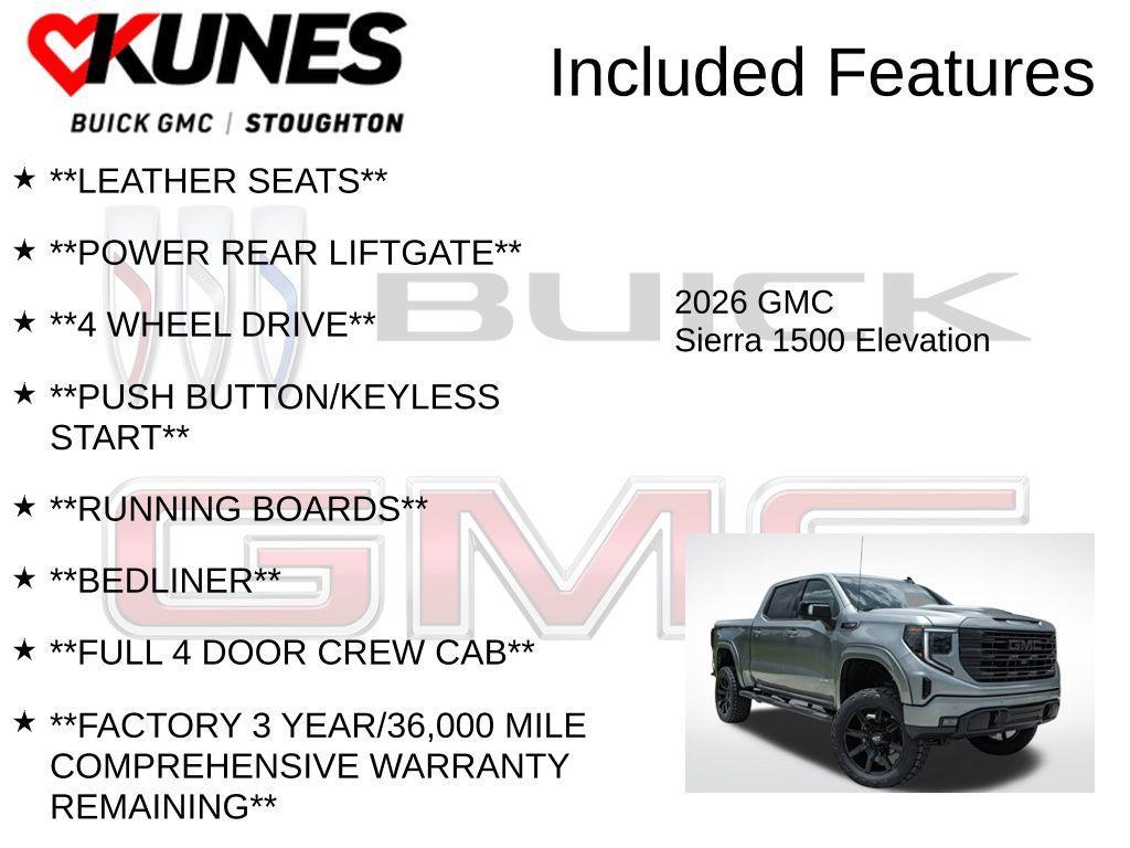 new 2026 GMC Sierra 1500 car, priced at $73,705