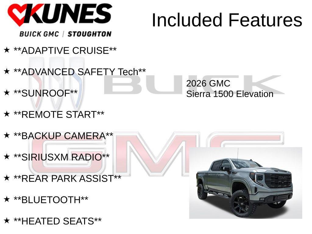new 2026 GMC Sierra 1500 car, priced at $73,705