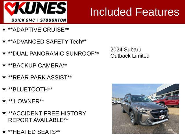 used 2024 Subaru Outback car, priced at $28,977
