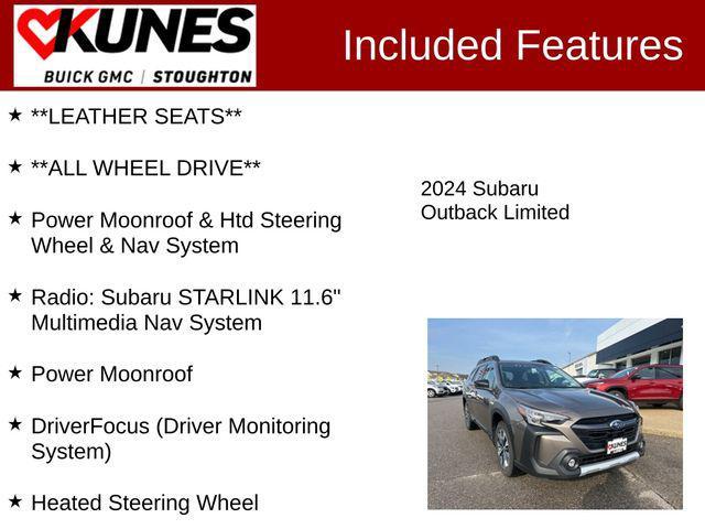 used 2024 Subaru Outback car, priced at $28,977