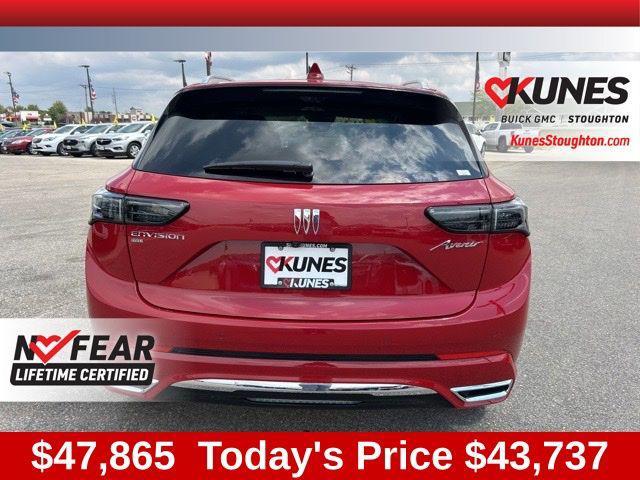 new 2025 Buick Envision car, priced at $43,737