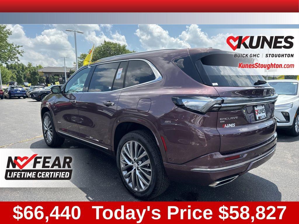 new 2025 Buick Enclave car, priced at $58,827