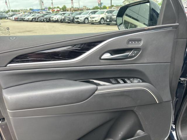 used 2023 Cadillac Escalade ESV car, priced at $72,977
