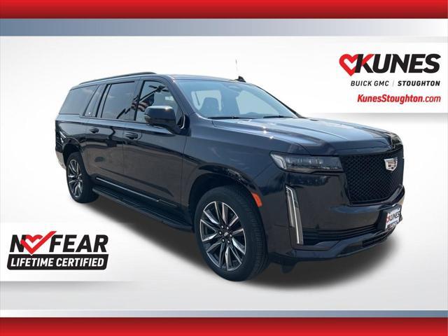 used 2023 Cadillac Escalade ESV car, priced at $72,777
