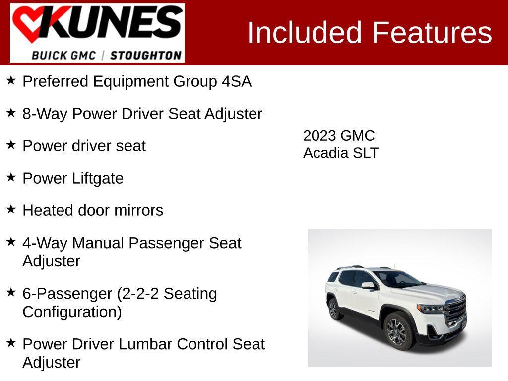 used 2023 GMC Acadia car, priced at $32,977