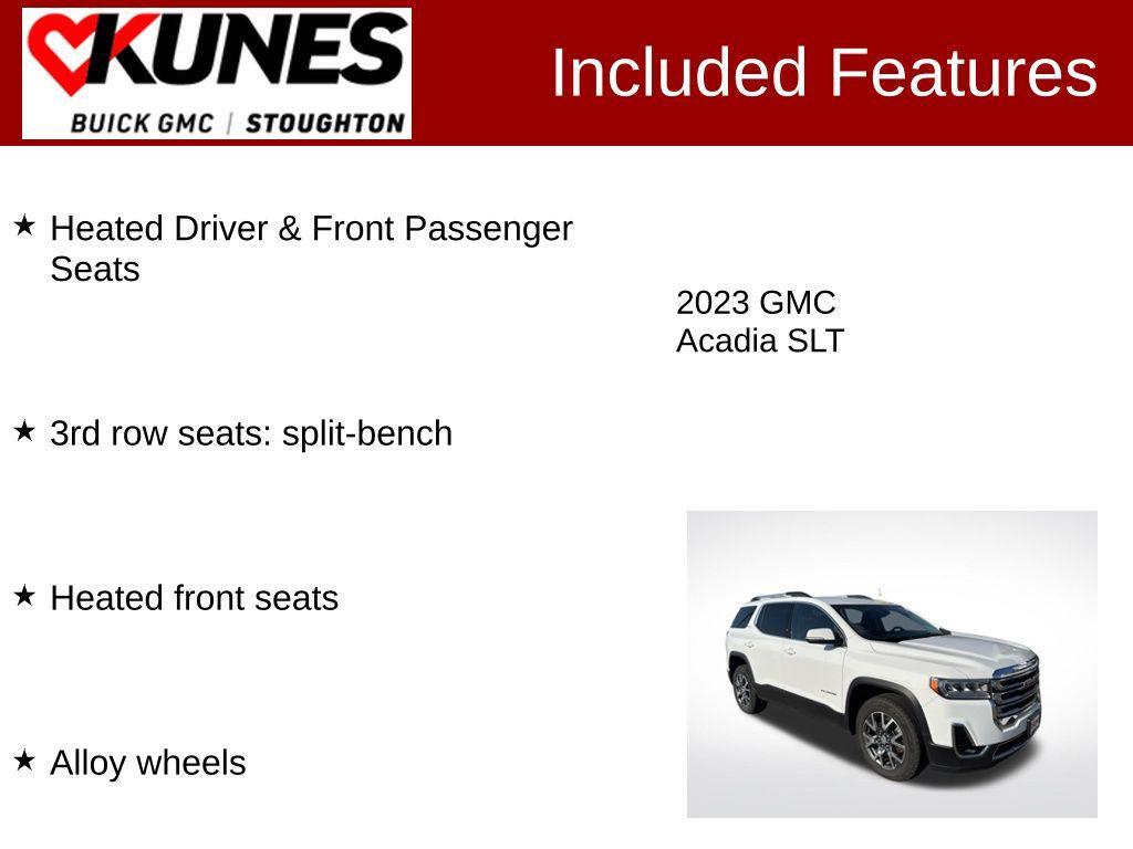 used 2023 GMC Acadia car, priced at $32,977