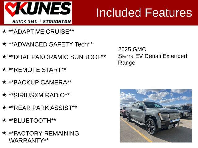 new 2025 GMC Sierra EV car, priced at $90,585