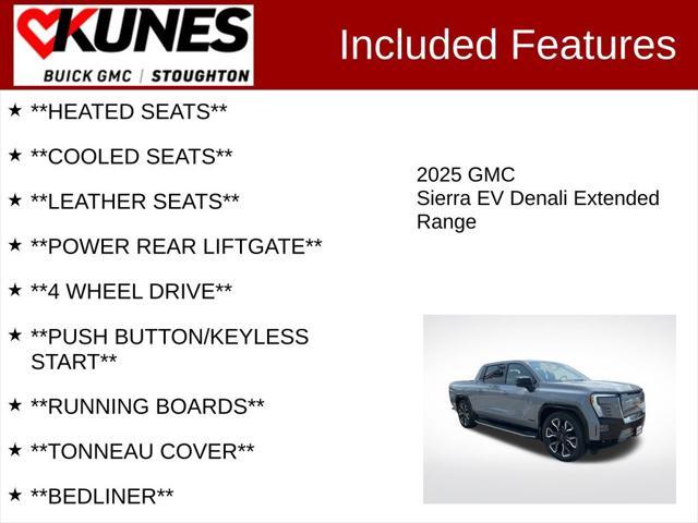 new 2025 GMC Sierra EV car, priced at $87,585