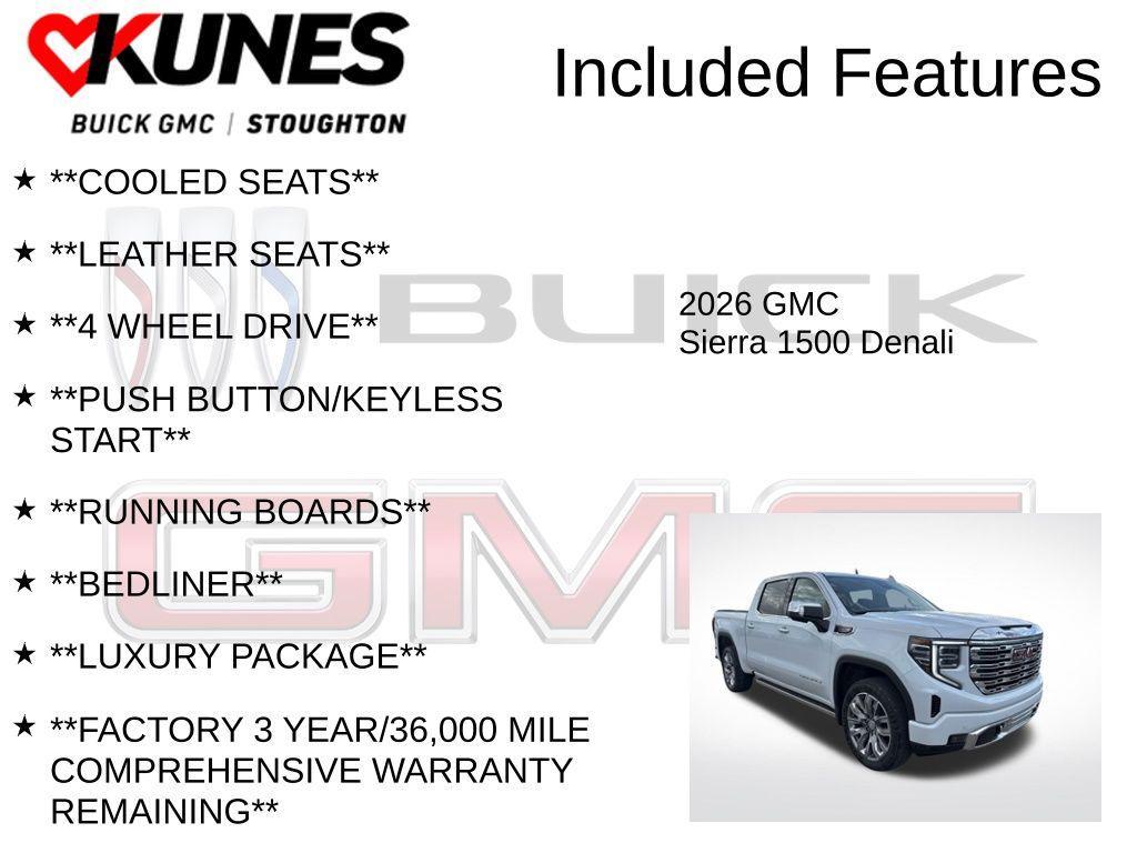 new 2026 GMC Sierra 1500 car, priced at $79,109