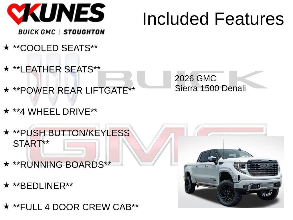 new 2026 GMC Sierra 1500 car, priced at $87,705