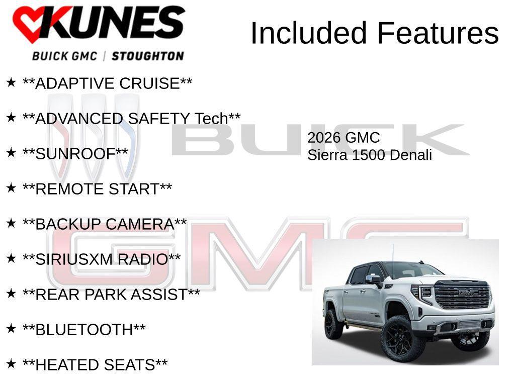 new 2026 GMC Sierra 1500 car, priced at $87,705