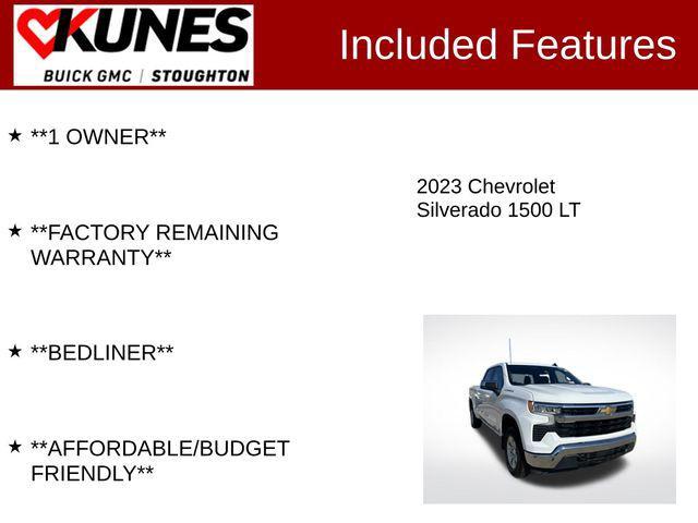 used 2023 Chevrolet Silverado 1500 car, priced at $37,977