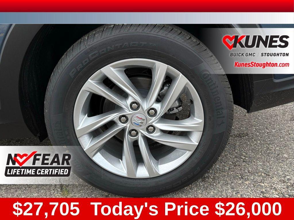new 2025 Buick Envista car, priced at $26,000
