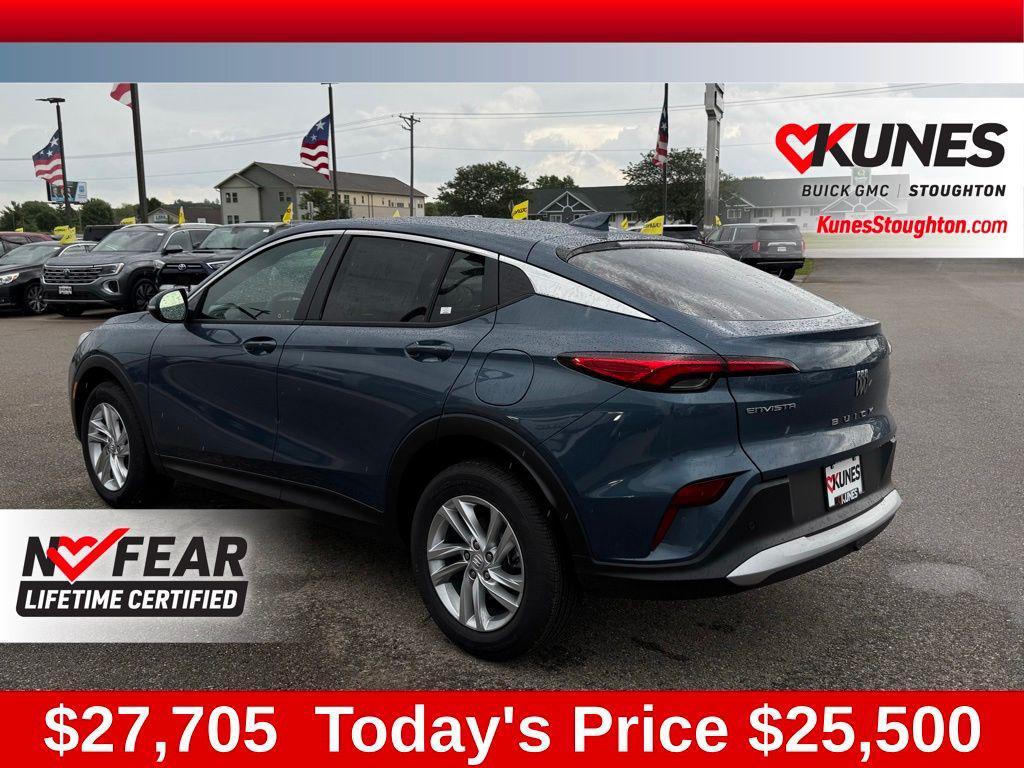 new 2025 Buick Envista car, priced at $25,500