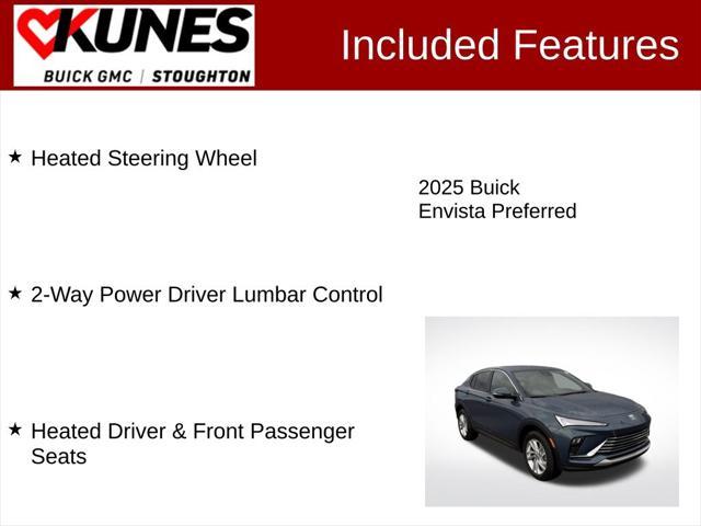 new 2025 Buick Envista car, priced at $26,725