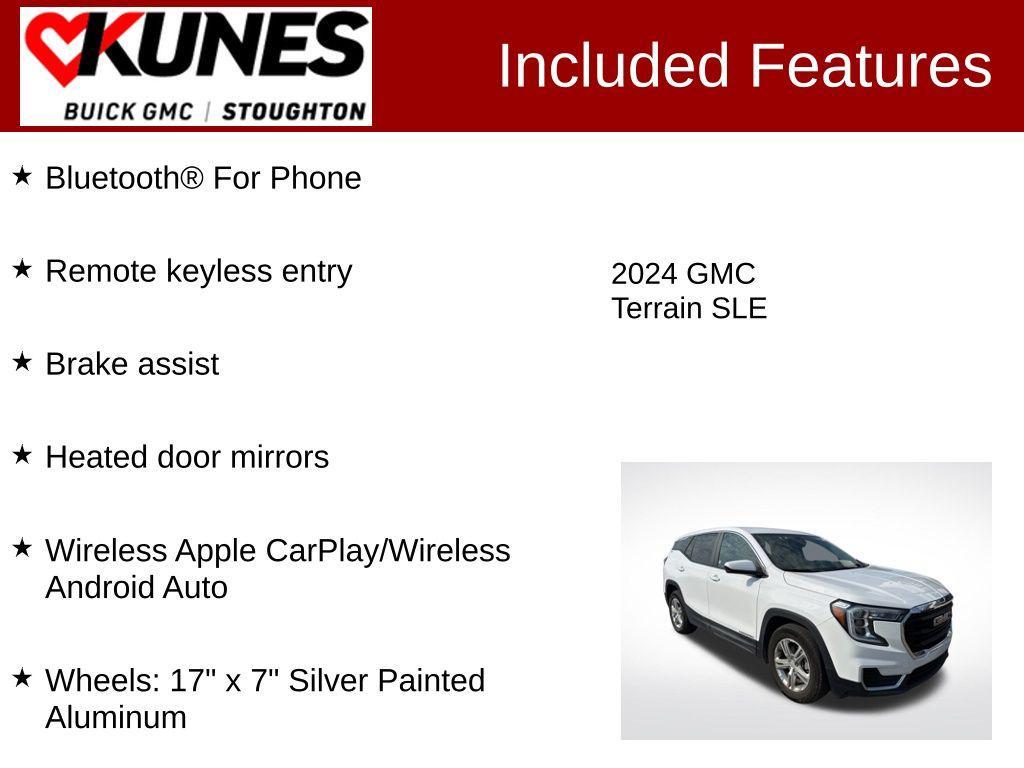 used 2024 GMC Terrain car, priced at $20,977
