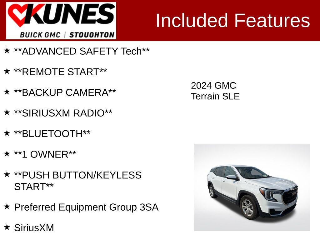 used 2024 GMC Terrain car, priced at $20,977