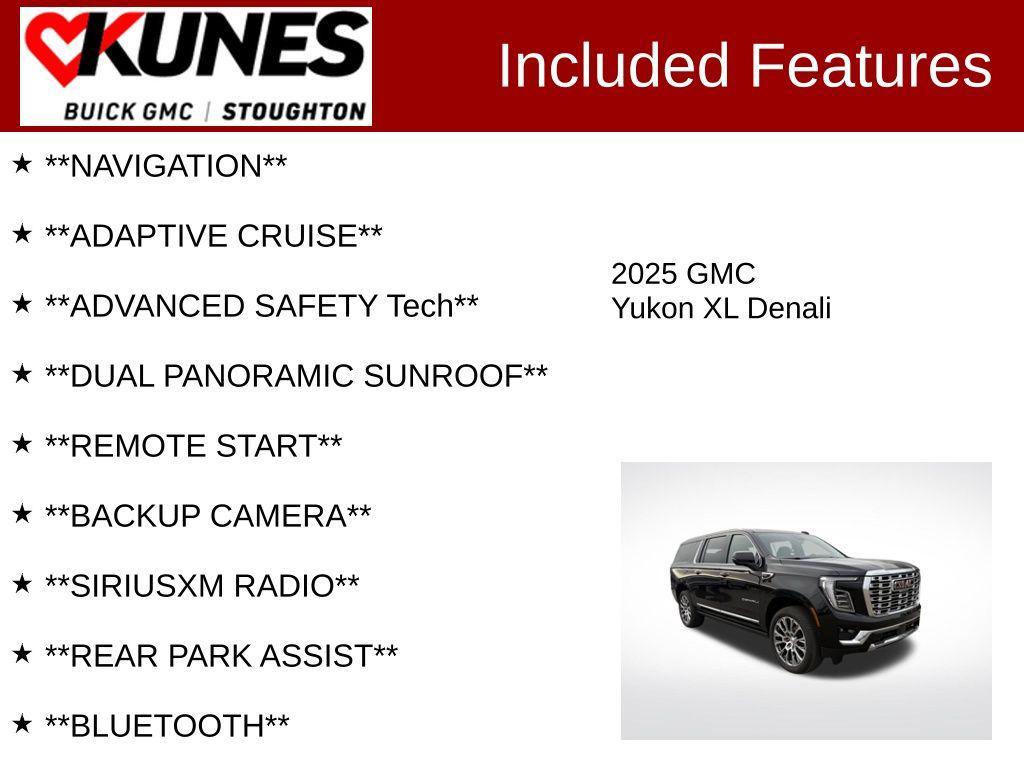 used 2025 GMC Yukon XL car, priced at $81,977