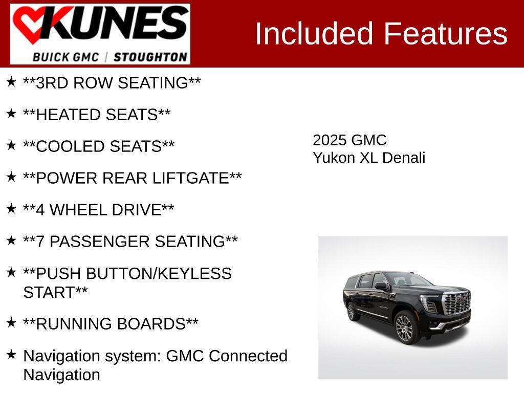 used 2025 GMC Yukon XL car, priced at $81,977