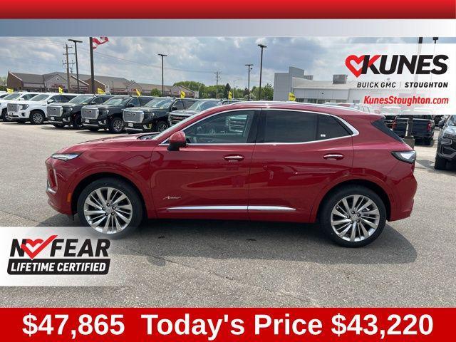 new 2025 Buick Envision car, priced at $43,220