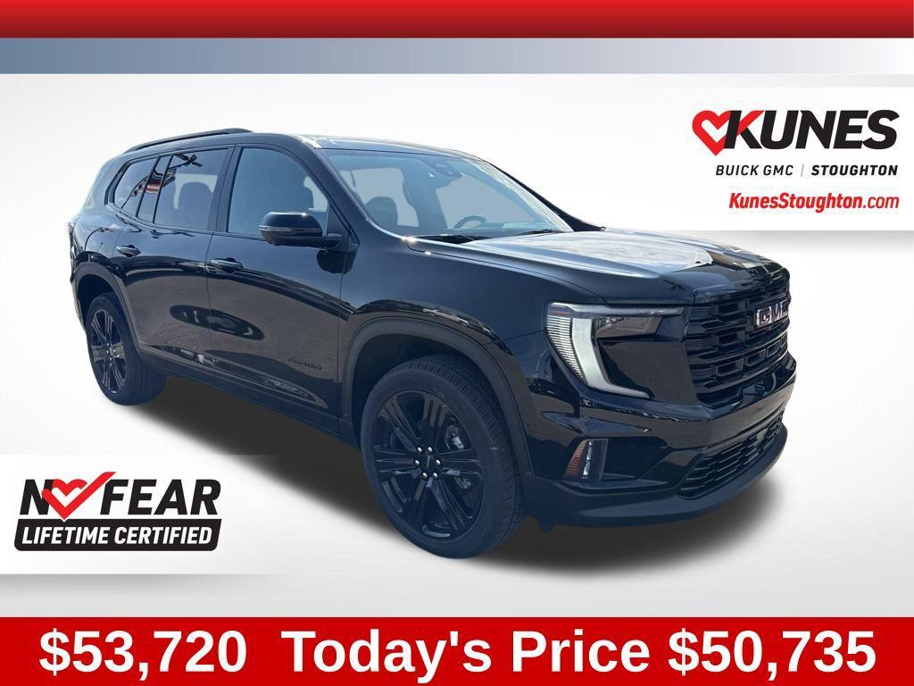 new 2026 GMC Acadia car, priced at $50,735