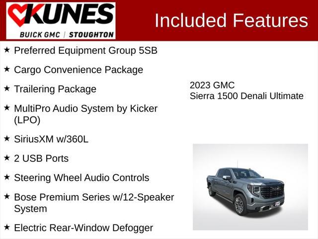 used 2023 GMC Sierra 1500 car, priced at $63,977