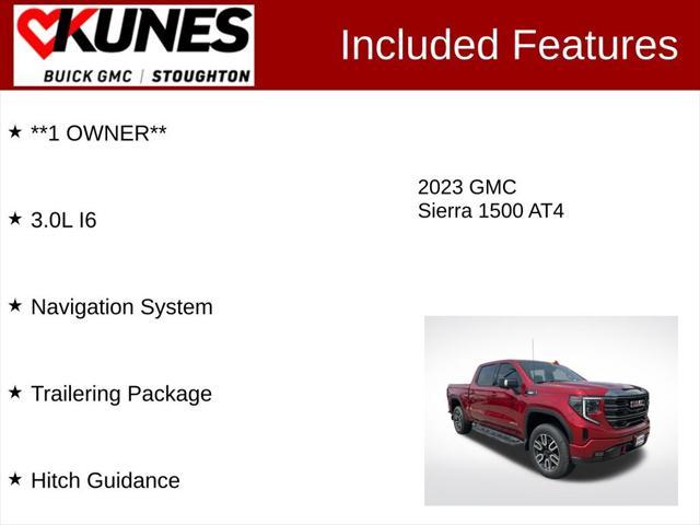 used 2023 GMC Sierra 1500 car, priced at $59,977