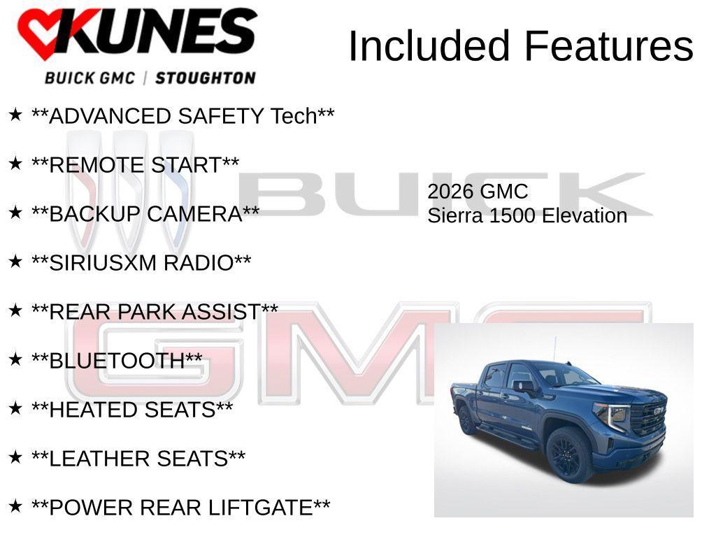 new 2026 GMC Sierra 1500 car, priced at $63,045