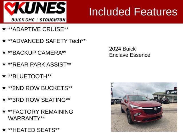 new 2024 Buick Enclave car, priced at $42,227