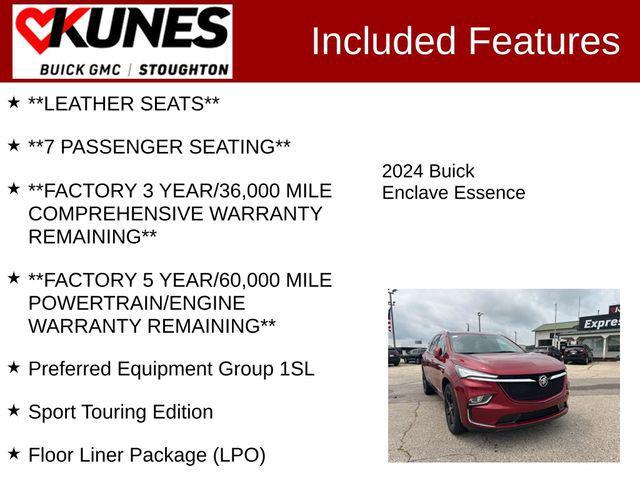 new 2024 Buick Enclave car, priced at $42,227